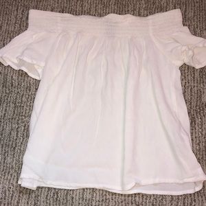 Off the shoulder t-shirt